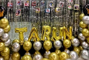 Name & Number Foil Balloons